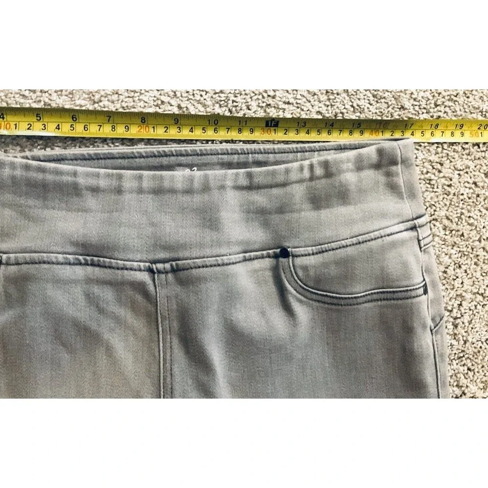 DG2 Diane Gilman Legging Jeans Women’s Pull on Soft Size Large Gray